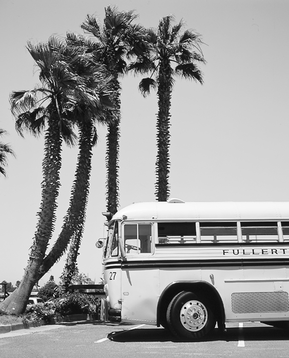 Yellow Bus Los Angeles, California