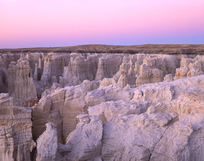 Coal Mine Canyon, Arizona / Tirage Cibachrome