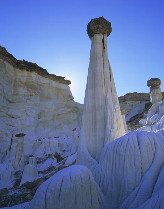 Wahweap White Hoodoos, Utah / Tirage Cibachrome