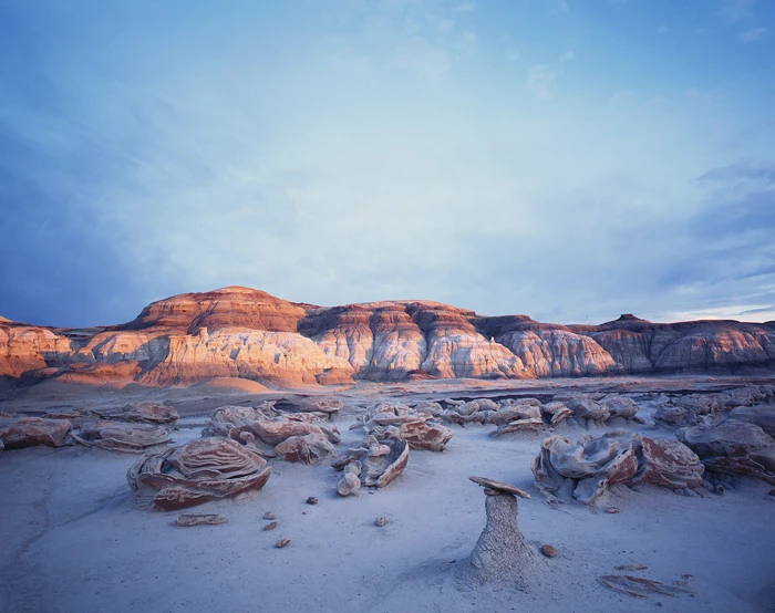 Bisti Wilderness Area, New Mexico / Tirage Cibachrome