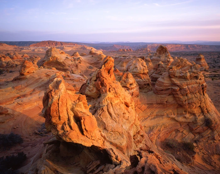 South Coyote Buttes Vermilion Monument, Arizona / Tirage Cibachrome
