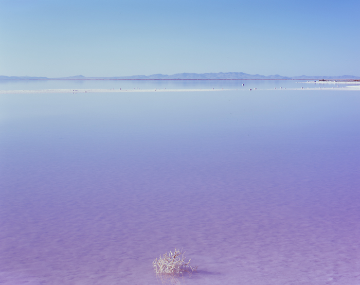 Stansbury Island, Great Salt Lake, Utah - Tirage Cibachrome