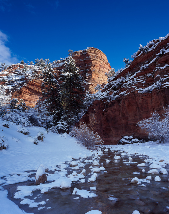 Zion Snow River, Utah