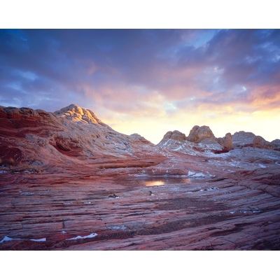 Snow and Pool, WhitePocket, Arizona