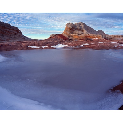 White Pocket Icy Pool, Arizona
