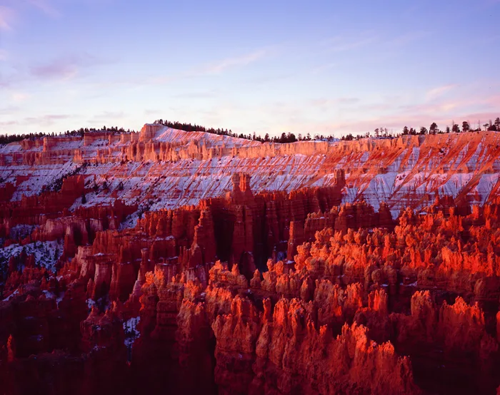 Bryce Canyon National Park Snow, Utah