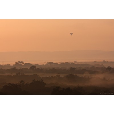 Lever de soleil, Masai Mara, Kenya