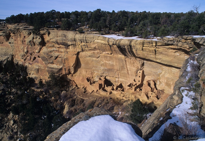 Square Tower House Mesa Verde, Colorado