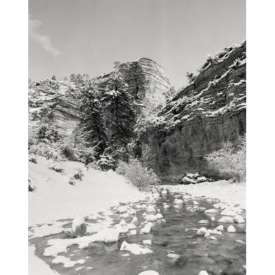 River Snow, Zion, Utah