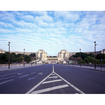 Covid-19, Pont d'Iéna, Paris, France