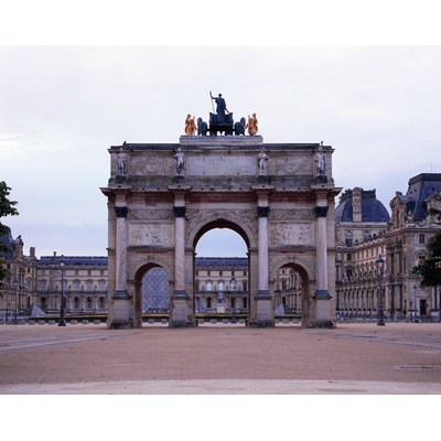 Covid-19, Carrousel du Louvre, Paris, France