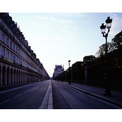 Covid-19, Rue de Rivoli, Paris, France