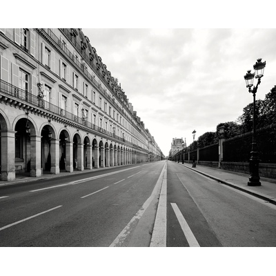 Covid-19, Rue de Rivoli, Paris, France