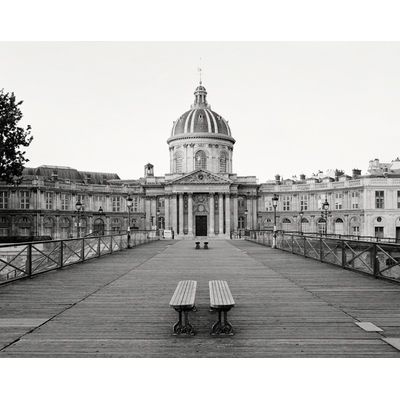 Covid-19, Institut de France, Pont des Arts, Paris, France