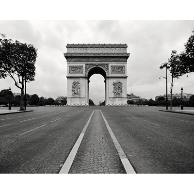 Covid-19, Arc de Triomphe, Paris, France